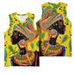 Personalized African Woman Basketball Jersey Tropical Style - African Pride