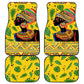 Personalized African Woman Car Mats Tropical Style