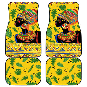 Personalized African Woman Car Mats Tropical Style