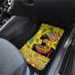 Personalized African Woman Car Mats Tropical Style