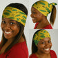 African Woman Neck Gaiter Tropical Style - African Pride