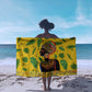 Personalized African Woman Sarong Tropical Style