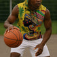 Personalized African Woman Sleeveless Hoodie Tropical Style - African Pride