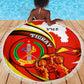 Ethiopia Tigray Beach Blanket Revolution Emblem Freedom Fighters and Flag