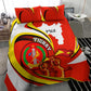 Ethiopia Tigray Bedding Set Revolution Emblem Freedom Fighters and Flag