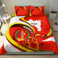 Ethiopia Tigray Bedding Set Revolution Emblem Freedom Fighters and Flag