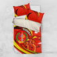 Ethiopia Tigray Bedding Set Revolution Emblem Freedom Fighters and Flag