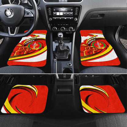 Ethiopia Tigray Car Mats Revolution Emblem Freedom Fighters and Flag
