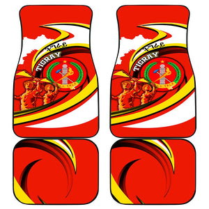 Ethiopia Tigray Car Mats Revolution Emblem Freedom Fighters and Flag