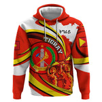 Ethiopia Tigray Hoodie Revolution Emblem Freedom Fighters and Flag