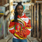 Ethiopia Tigray Hoodie Revolution Emblem Freedom Fighters and Flag