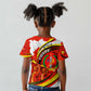 Ethiopia Tigray Kid T shirt Revolution Emblem Freedom Fighters and Flag