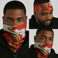 Ethiopia Tigray Neck Gaiter Revolution Emblem Freedom Fighters and Flag DT02