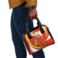 Ethiopia Tigray Shoulder Handbag Revolution Emblem Freedom Fighters and Flag