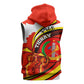 Ethiopia Tigray Sleeveless Zip Hoodie Revolution Emblem Freedom Fighters and Flag - African Pride