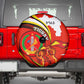 Ethiopia Tigray Spare Tire Cover Revolution Emblem Freedom Fighters and Flag