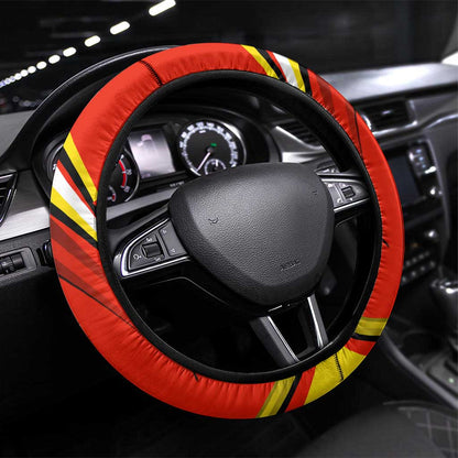Ethiopia Tigray Steering Wheel Cover Revolution Emblem Freedom Fighters and Flag