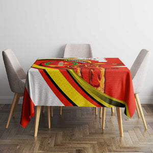 Ethiopia Tigray Tablecloth Revolution Emblem Freedom Fighters and Flag