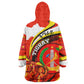Ethiopia Tigray Wearable Blanket Hoodie Revolution Emblem Freedom Fighters and Flag