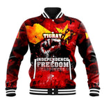 Tigrayans Independence Baseball Jacket I Stand with Tigray - Fist of Freedom