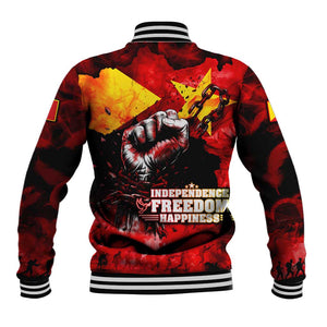 Tigrayans Independence Baseball Jacket I Stand with Tigray - Fist of Freedom
