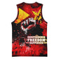 Tigrayans Independence Basketball Jersey I Stand with Tigray - Fist of Freedom DT02