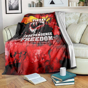 Tigrayans Independence Blanket I Stand with Tigray - Fist of Freedom