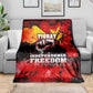 Tigrayans Independence Blanket I Stand with Tigray - Fist of Freedom