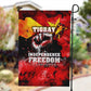Tigrayans Independence Garden Flag I Stand with Tigray - Fist of Freedom