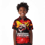 Tigrayans Independence Kid Polo Shirt I Stand with Tigray - Fist of Freedom