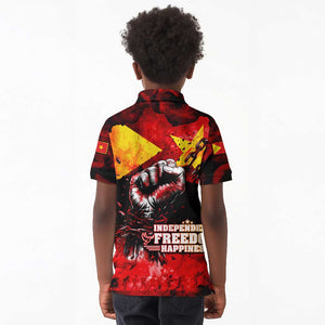 Tigrayans Independence Kid Polo Shirt I Stand with Tigray - Fist of Freedom