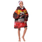 Tigrayans Independence Kid Wearable Blanket Hoodie I Stand with Tigray - Fist of Freedom