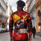 Tigrayans Independence Long Sleeve Button Shirt I Stand with Tigray - Fist of Freedom