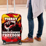 Tigrayans Independence Luggage Cover I Stand with Tigray - Fist of Freedom