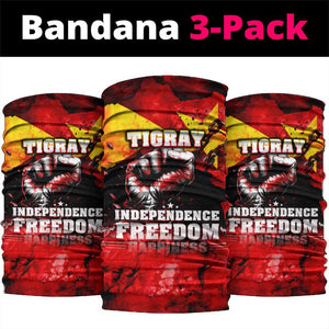 Tigrayans Independence Neck Gaiter I Stand Tigray - Fist of Freedom DT02