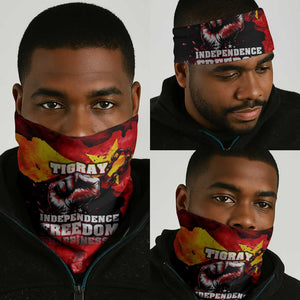 Tigrayans Independence Neck Gaiter I Stand Tigray - Fist of Freedom DT02