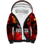 Tigrayans Independence Sherpa Hoodie I Stand with Tigray - Fist of Freedom