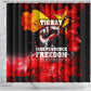 Tigrayans Independence Shower Curtain I Stand with Tigray - Fist of Freedom