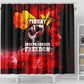 Tigrayans Independence Shower Curtain I Stand with Tigray - Fist of Freedom