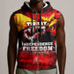 Tigrayans Independence Sleeveless Zip Hoodie I Stand with Tigray - Fist of Freedom - African Pride