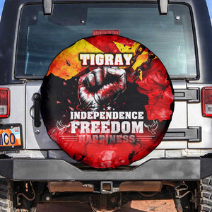 Tigrayans Independence Spare Tire Cover I Stand with Tigray - Fist of Freedom