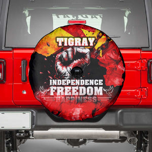 Tigrayans Independence Spare Tire Cover I Stand with Tigray - Fist of Freedom