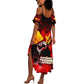 Tigrayans Independence Summer Maxi Dress I Stand with Tigray - Fist of Freedom