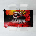 Tigrayans Independence Tablecloth I Stand with Tigray - Fist of Freedom