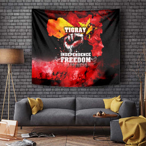 Tigrayans Independence Tapestry I Stand with Tigray - Fist of Freedom