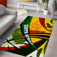 South Africa Freedom Day Mandela Area Rug National Pride Protea Flower