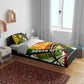 South Africa Freedom Day Mandela Bedding Set National Pride Protea Flower