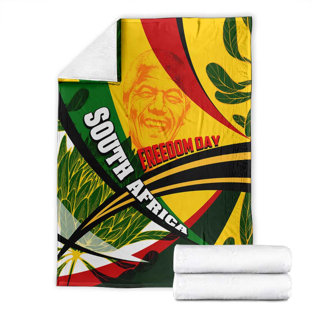 South Africa Freedom Day Mandela Blanket National Pride Protea Flower