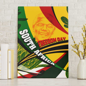 South Africa Freedom Day Mandela Canvas Wall Art National Pride Protea Flower