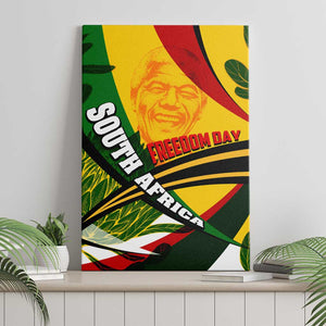 South Africa Freedom Day Mandela Canvas Wall Art National Pride Protea Flower